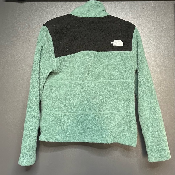 The North Face Gemm Button Snap Fleece Silver Pine Green S - Picture 3 of 3